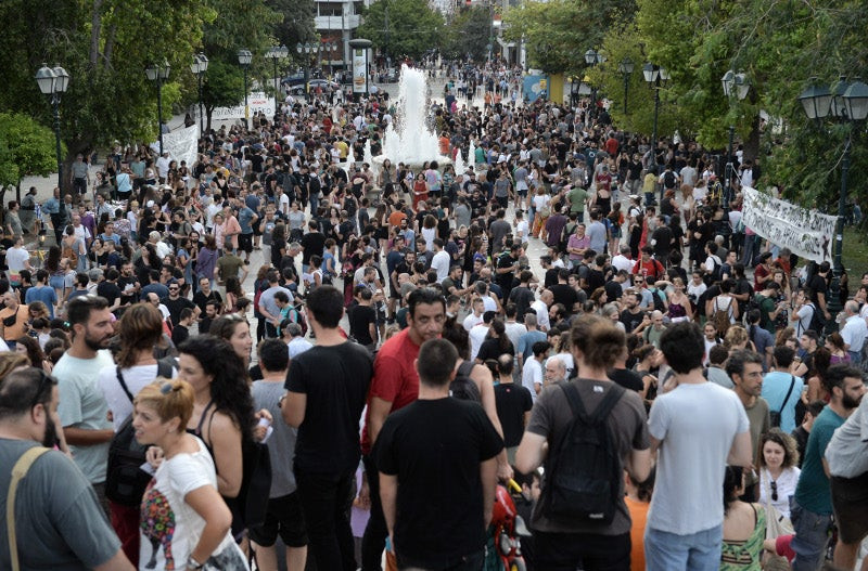 Συγκέντρωση συμπαράστασης ΛΑΕ, αντιεξουσιαστών και… Φίλη για την Ηριάννα Β.Λ.